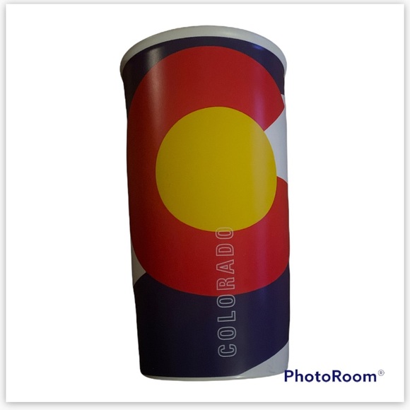 Starbucks Colorado flag mug